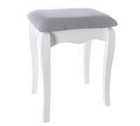 ATMOSPHERA CREATEUR D'INTERIEUR Taburete, Blanco, 28 x H. 46 cm