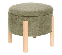 ATMOSPHERA CREATEUR D'INTERIEUR - Taburete Elki Khaki Green 45,5x37x45,5 cm