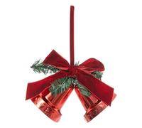 Atmosphera - Decoración árbol de Navidad Campanas Rojas 20cm