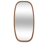 Atmosphera - Espejo de Pared Ovalado Jasna - 80 x 40 cm, Marco de Madera, Estilo Bohemio - para recibidor, Dormitorio, Sala de Estar.