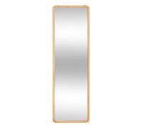 Atmosphera – Espejo de pared Kim de cuerpo entero, marco madera natural 116 x 35 cm