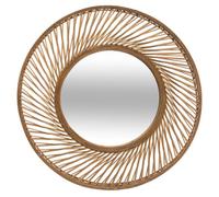 Atmosphera – Espejo «Spirale» – bambú D72 cm