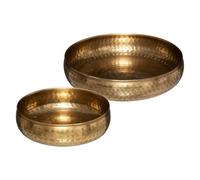 Atmosphera - Juego de 2 Tazas Oasis - Metal - Dorado