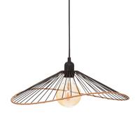 Lámpara colgante de metal ALARA negra D45