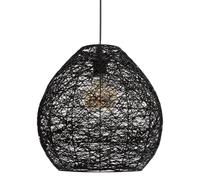 Atmosphera - Lámpara colgante 'Mona' negra D. 34 cm