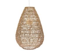 Atmosphera Lámpara de techo Tressé color arena 55 x 37,5 cm