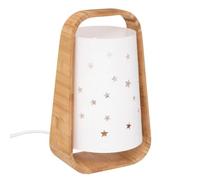 Atmosphera - Lámpara Infantil Stars - bambú y Cobre - Blanco - H27 cm
