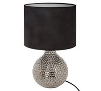 Atmosphera - Lámpara 'Mozo' plata - cerámica A. 38 cm