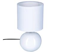 Atmosphera - Lámpara 'Timeo' blanca - cerámica A. 25 cm