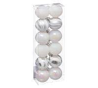 Atmosphera - Lote de 12 Bolas Navideñas Multicolor de 40 Mm