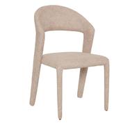 Atmosphera - Lote de 2 sillas almée, 88 cm de Altura, Color Beige