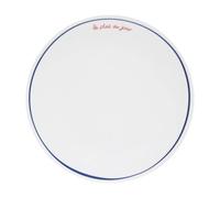 Atmosphera - Lote de 6 platos llanos fra, redondos, de 27 cm de diámetro, en color azul