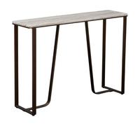 Atmosphera - Mesa Auxiliar Rectangular Graphite, 32 x 120 cm, marrón