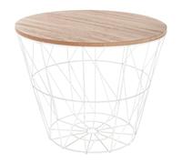 Atmosphera - Mesa de Centro 'Kumi' Blanca - D. 38 cm