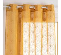 Atmosphera - Visillo MIA - Amarillo Ocre - 140x240 cm