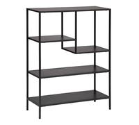 Atmosphera - Mueble de Almacenamiento de Metal, 75 x 100,5 cm, Color Negro