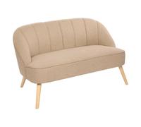 Atmosphera - Naova sofá 2 plazas 72x72x126 cm Tela Beige