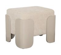 Atmosphera - Puf Mimmer Rectangular 36x38cm Crema
