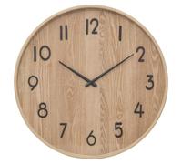 Atmosphera | Reloj de pared - 55 cm - Madera - Diseño minimalista - Estilo escandinavo - Decorativo