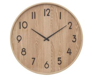 Atmosphera | Reloj de pared - 55 cm - Madera - Diseño minimalista - Estilo escandinavo - Decorativo