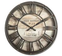 Atmosphera Reloj Mecánico Plástico Estilizado Diseño Adaptable a Cualquier Decoración