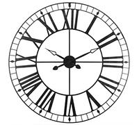 Atmosphera - Reloj 'Vintage' Negro - Metal D. 90 cm