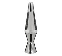 Atmosphera - Seta lámpara de mesa lava plata h36.5cm