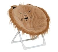 Atmosphera - Sillón Infantil Plegable león, Color marrón