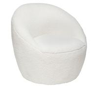 Atmosphera Sillón Romi Blanco Rizado Completa Tu Hogar