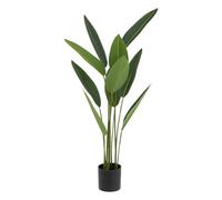 Atmosphera - Strelitzia Artificial, 97 cm de Altura, Aspecto Realista, sin Mantenimiento, Estilo Retro, para salón, Entrada y decoración de Interiores.