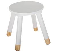 Atmosphera Taburete infantil 'Douceur' Blanco A. 26 cm