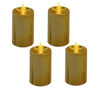 Atmosphera Vela LED Sin Llama Oro para Decoración Navideña