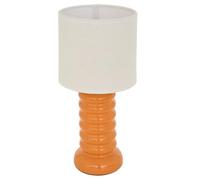 Atmosphera - Vinas lámpara naranja h33cm