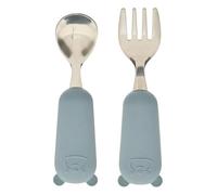 Atmosphera - Yum Juego de Cuchara y Tenedor l.16,5cm Azul