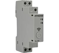 Atmoss Interruptor Horario Astronómico Digital WiFi RLJ-008 Reloj Diario/Semanal - Multifunción con Reserva WiFi 1CH 16A CA/CC 48-240 V (CA 50/60 Hz)