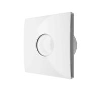 Atmoss Ventilador Extractor de baño Silent Vacuum 15W aire, Ultra silencioso (30db), Bajo consumo (15W), válvula anti mosquitera integrada, CAUDAL: 70 M3/H, Extraplano, Estilo Moderno (EXT-002)