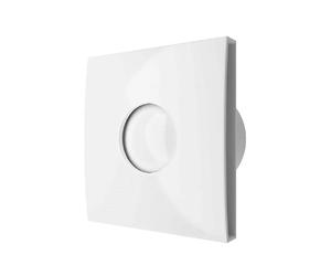 Atmoss Ventilador Extractor de baño Silent Vacuum 15W aire, Ultra silencioso (30db), Bajo consumo (15W), válvula anti mosquitera integrada, CAUDAL: 70 M3/H, Extraplano, Estilo Moderno (EXT-002)