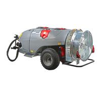 Atomizador de arrastre Gray T Car 1500/90 con enganche para tractor para pulverización - Capacidad 1500L - Bomba AR1203
