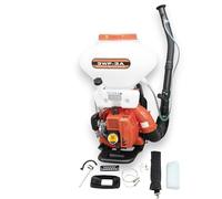 Atomizador de Gasolina con Mando Central 3WF-3, Sulfatadora de Mochila, Pulverizador de Espalda para Líquido y Polvo, Soplador de Hojas, Motor de Dos Tiempos 2.13 KW, 25 litros
