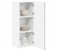ATOMSTACK MAKER Armario de cocina Sonoma gris, 40 x 31 x 100 cm, armario de pared de madera con mucho espacio de almacenamiento para cocina moderna, fácil montaje, carga máxima de 60 kg