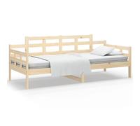 ATOMSTACK MAKER Cama diurna 80 x 200 cm de Pino macizo - Sofá-cama funcional con somier integrado, ideal para invitados y espacios pequeños, rústico diseño nórdico, montaje sencillo (sin colchón)