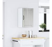 ATOMSTACK MAKER Lucca - Armario colgante para cocina, 40 x 31 x 60 cm, de cristal con 2 compartimentos para platos, ollas y utensilios de cocina, material de madera, máx. 60 kg