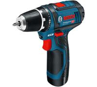 Atornillador 12v con 2 baterías de 2ah bosch azul