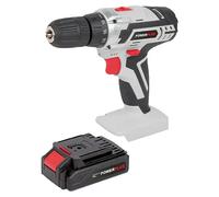 PowerPlus Taladro a batería POWC1071 20V litio 1,3 Ah 2 velocidades
