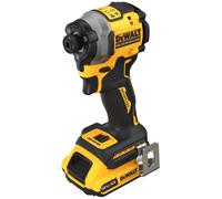 Atornillador de impacto a batería dewalt 18v brushless - 2 baterias : 2 baterías xr li-ion 2ah - cargador multi-voltaje xr, retención magnética de puntas, pinza para cinturón, maletín tstak - dcf850d2