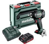 Atornillador de impacto a batería Metabo SSW 18 LTX 550 BL 18 V 550 Nm sin escobillas + 1 batería LiHD 4,0 Ah + cargador + metaBOX