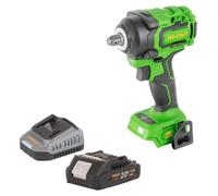 Atornillador de impacto a batería Procraft PWA18bb 20 V 550 Nm 1/2" sin escobillas + 1 batería 2,0 Ah + cargador
