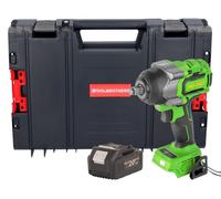 Atornillador de impacto a batería Procraft PWA36bb 20 V 850 Nm 1/2" sin escobillas + 1 batería 4,0 Ah + maletín RHINO - sin cargador