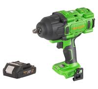 Atornillador de impacto a batería Procraft PWA80bb 20 V 1600 Nm 1/2" sin escobillas + 1 batería de 2,0 Ah - sin cargador