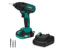 Atornillador de impacto inalámbrico 20V - 180 Nm | Incluye batería 2.0 Ah y cargador rápido